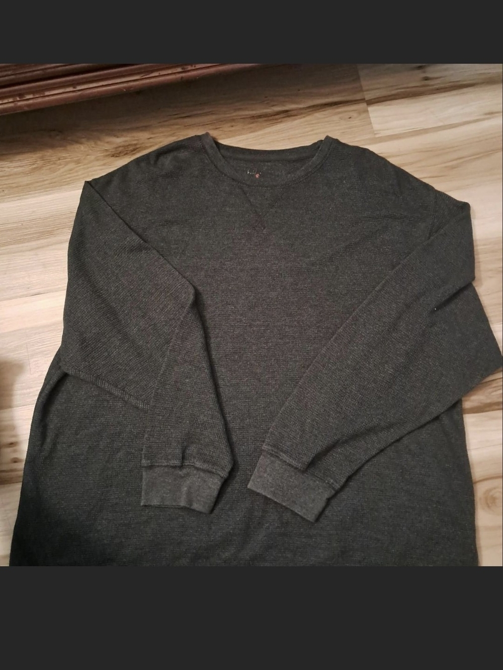 Bass Pro Shops Men's Thermal Crewneck Shirt - Olive Green